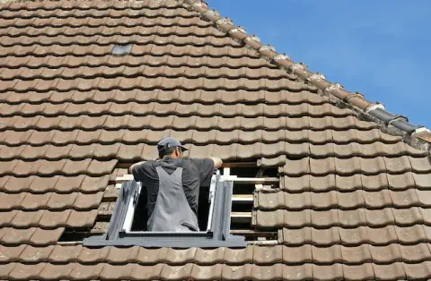 Pose de velux - Pailhès